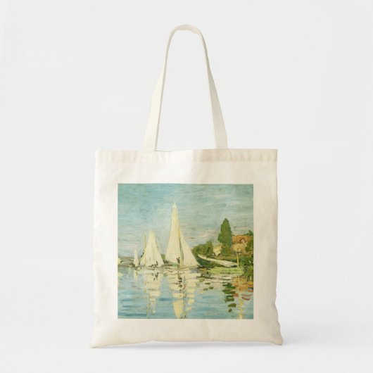 Claude Monet. Regattas at Argenteuil Tote Bag (Voorkant)