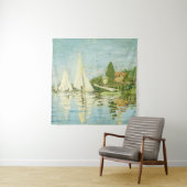 Claude Monet. Regattas at Argenteuil Wandkleed (In situ)