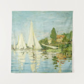 Claude Monet. Regattas at Argenteuil Wandkleed (Voorkant)