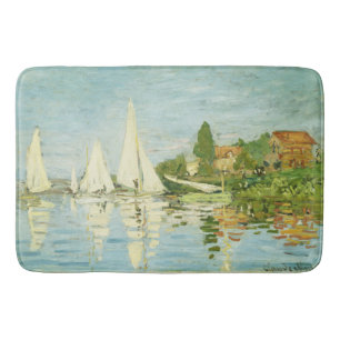 Claude Monet. Regatta's bij Argenteuil Badmat