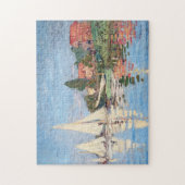 Claude Monet - Regatta's bij Argenteuil Legpuzzel (Verticaal)