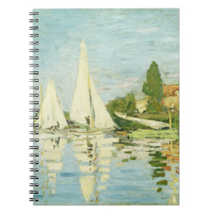 Claude Monet. Regatta's bij Argenteuil    Notitieboek