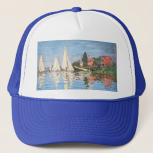 Claude Monet - Regatta's bij Argenteuil Trucker Pet