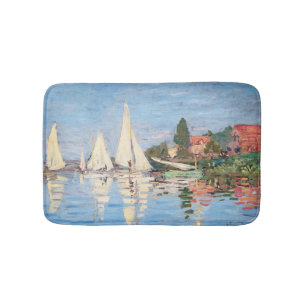 Claude Monet - Regattas in Argenteuil Badmat