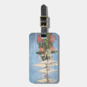 Claude Monet - Regattas in Argenteuil Bagagelabel (Voorkant verticaal)