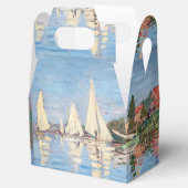 Claude Monet - Regattas in Argenteuil Bedankdoosjes (Geopend)