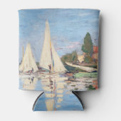 Claude Monet - Regattas in Argenteuil Blikjeskoeler (Voorkant)