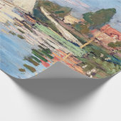 Claude Monet - Regattas in Argenteuil Cadeaupapier (Hoek)