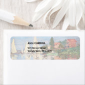 Claude Monet - Regattas in Argenteuil Etiket (Insitu)