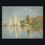 Claude Monet - Regattas in Argenteuil Foto Afdruk<br><div class="desc">Regattas at Argenteuil door Claude Monet, ongeveer 1872. Claude Monet was de oprichter van het Franse schilderij Impressionist, en de meest consistente en prolifische beoefenaar van de filosofie van de beweging om zijn perceptie vóór de natuur uit te drukken, vooral wat betreft het schilderen van het landschap in de plein....</div>