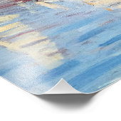 Claude Monet - Regattas in Argenteuil Foto Afdruk (Hoek)