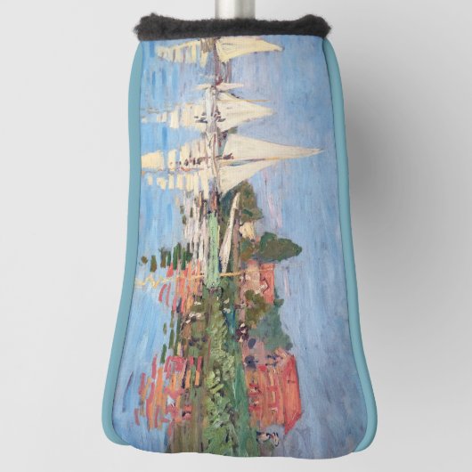 Claude Monet - Regattas in Argenteuil Golfheadcover (Draai 90)