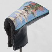 Claude Monet - Regattas in Argenteuil Golfheadcover (3/4 voorkant)