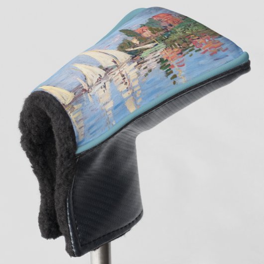 Claude Monet - Regattas in Argenteuil Golfheadcover (3/4 voorkant)