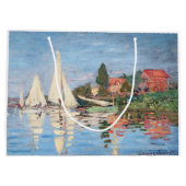 Claude Monet - Regattas in Argenteuil Groot Cadeauzakje (Achterkant)