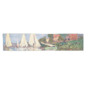 Claude Monet - Regattas in Argenteuil Korte Tafelloper (Horizontaal)