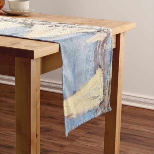 Claude Monet - Regattas in Argenteuil Korte Tafelloper (Voorbeeld)