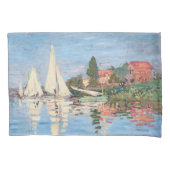 Claude Monet - Regattas in Argenteuil Kussensloop (Voorkant)