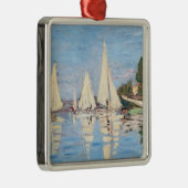 Claude Monet - Regattas in Argenteuil Metalen Ornament (Rechts)