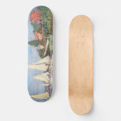 Claude Monet - Regattas in Argenteuil Persoonlijk Skateboard (Voorkant)