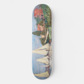 Claude Monet - Regattas in Argenteuil Persoonlijk Skateboard (Voorkant)