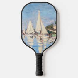 Claude Monet - Regattas in Argenteuil Pickleball Paddle