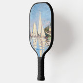Claude Monet - Regattas in Argenteuil Pickleball Paddle (Links)