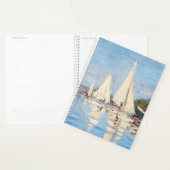 Claude Monet - Regattas in Argenteuil Planner (Display)