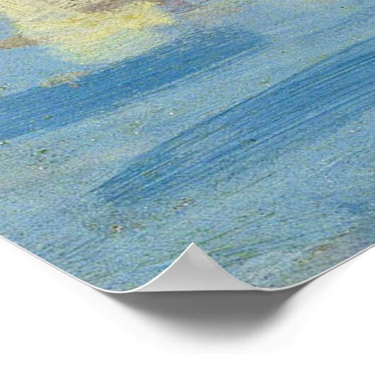 Claude Monet - Regattas in Argenteuil Poster (Hoek)