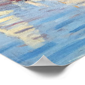 Claude Monet - Regatta's in Argenteuil Poster (Hoek)