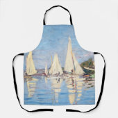 Claude Monet - Regattas in Argenteuil Schort (Voorkant)