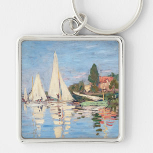Claude Monet - Regattas in Argenteuil Sleutelhanger
