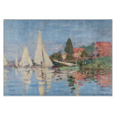 Claude Monet - Regattas in Argenteuil Snijplank (Voorkant)
