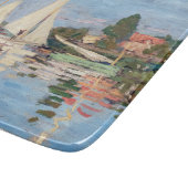 Claude Monet - Regattas in Argenteuil Snijplank (Hoek)