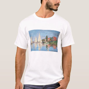 Claude Monet - Regattas in Argenteuil T-shirt
