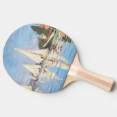 Claude Monet - Regattas in Argenteuil Tafeltennisbatje (Zijkant)
