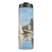 Claude Monet - Regattas in Argenteuil Thermosbeker (Voorkant)