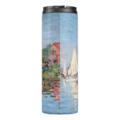 Claude Monet - Regattas in Argenteuil Thermosbeker (Achterkant)