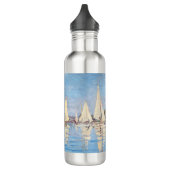 Claude Monet - Regattas in Argenteuil Waterfles (Links)