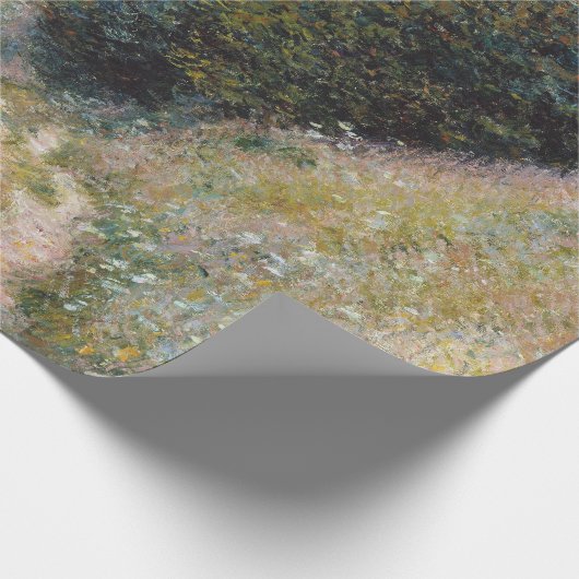 Claude Monet Road in La Cavée, Pourville Cadeaupapier (Hoek)