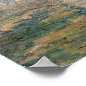 Claude Monet - Road van La Roche-Guyon Poster (Hoek)