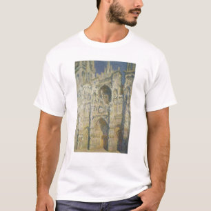 Claude Monet   Roen kathedraal op volle zon T-shirt
