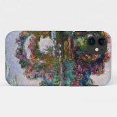 Claude Monet - Roos blote kerken bij Giverny Case-Mate iPhone Case (Achterkant (horizontaal))
