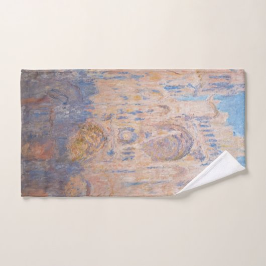 Claude Monet - Rouen Cathedraal bij zonsondergang Bad Handdoek (Handdoek)