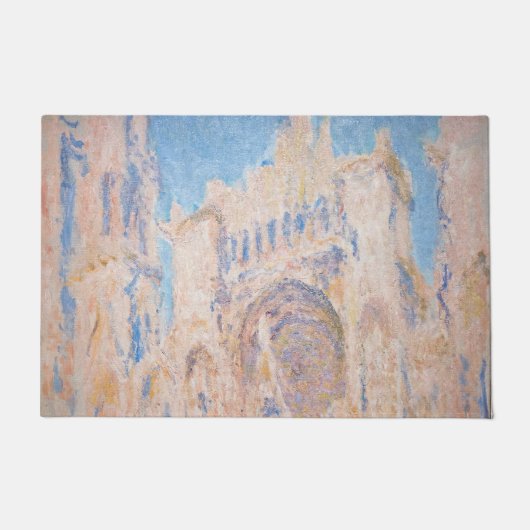 Claude Monet - Rouen Cathedraal bij zonsondergang Deurmat (Voorkant)