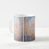 Claude Monet - Rouen Cathedraal bij zonsondergang Koffiemok (Voorkant links)