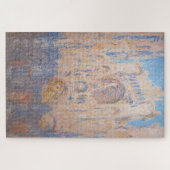 Claude Monet - Rouen Cathedraal bij zonsondergang Legpuzzel (Horizontaal)