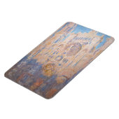 Claude Monet - Rouen Cathedraal bij zonsondergang Magneet (Linkerzijde)