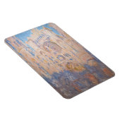 Claude Monet - Rouen Cathedraal bij zonsondergang Magneet (Rechterzijde)