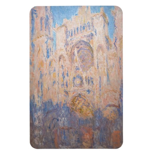 Claude Monet - Rouen Cathedraal bij zonsondergang Magneet (Verticaal)